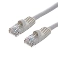 20 FT RJ45 CAT 5E MOLDED NETWORK CABLE - WHITE