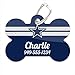NFL Dallas Cowboys Custom Pet ID Tag with Personalized Name & Phone Number for Dogs & Cats