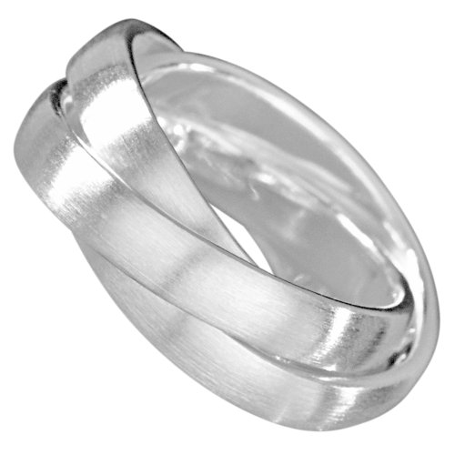 VINANI 3er Damen und Herren Ring Move Silber 925 R3M Gr: 52/16 Preisvergleich