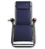 Lounge Lizard Foam Fabric Lounge Chair - Navy