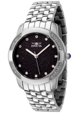 Invicta Women's 0438 II Collection Diamond Accented Stainless Steel Watch