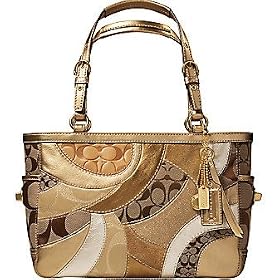 Coach Mosaic Gallery Patchwork Tote 12740