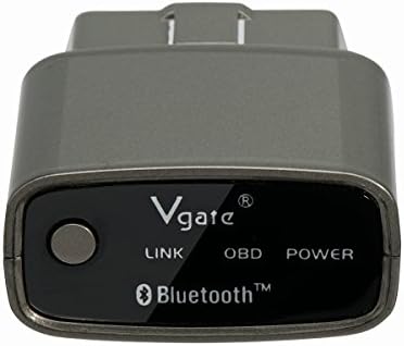 iCar 1 Mini OBD2 Bluetooth Car Diagnostic Scan Tool for IOS iPhone iPad PC with Switch Auto Sleep(black)