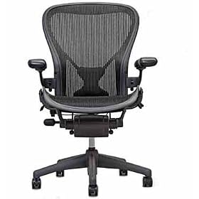 Aeron Chair by Herman Miller Home Office Desk Task Chair Fully Loaded Highly Adjustable...