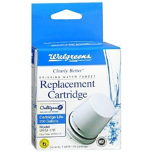 Clearly Better Drinking Water Faucet Replacement Cartridge WFM-17R