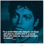 (16x16) Michael Jackson - Dare to Dream, Music Poster Print