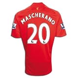 adidas Javier Mascherano Liverpool Home Replica Soccer Jersey 08/10