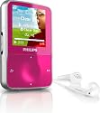 Philips GoGear Vibe 4GB MP3 and Video Player with 1.5 Inch LCD and Internet Video Download Including YouTube (Pink)