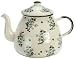Lisa Stickley Enamel Teapot - Warley Blue