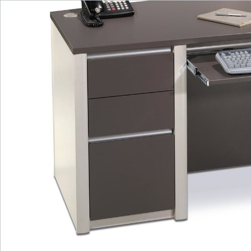 Bestar Connexion Full Pedestal and Slate