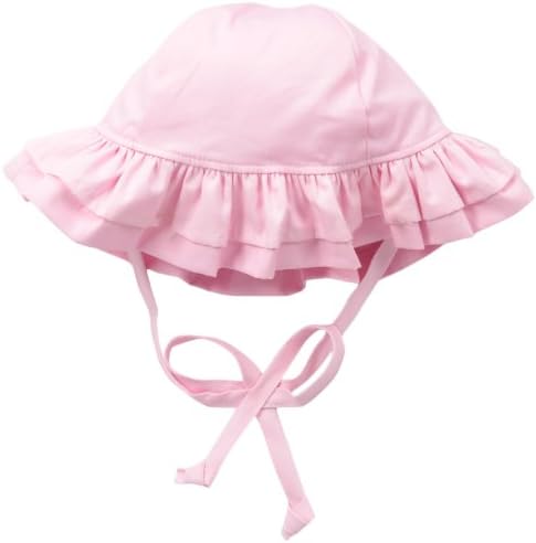 Flap Happy Baby-Girls Infant Upf 50+ Double Ruffle Hats