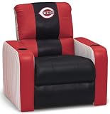 DreamSeat Cincinnati Reds MLB Leather Recliner
