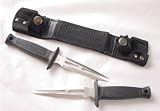 Boot Knife Set Tarpon Bay w/sheath -Split Blade