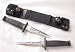 Boot Knife Set(2) Tarpon Bay w/sheath -Split Blade