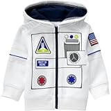 GYMBOREE(ジンボリー) アストロナット フード ホワイト アウターパーカー 5歳【並行輸入】