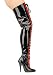 Women's 5 Inch Lace-Up Thigh Bt With Scalloped T