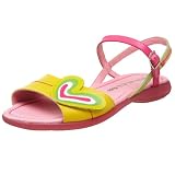 Agatha Ruiz de la Prada Little Kid/Big Kid 92291 Verbena Sandal,Yellow/Fuchsia/Green,38 EU (US Big Kid 8 M)