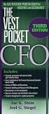 The Vest Pocket CFO