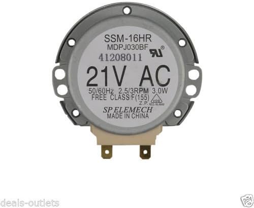 New Samsung DE31-10172C Microwave Turntable Motor Synchronous SS Genuine OEM