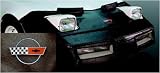 1984-1990 Embroidered Emblem Corvette Full Nose Mask