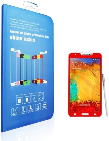 Coolbo Beautiful Phone Tempered Glass Screen Protector for Samsung Galaxy Note 3 (Black)