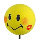 Smiley Kissed Antenna Ball Topper
