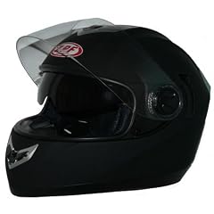 Integralhelm DP806 mit Sonnenblende matt-schwarz + Sturmhaube