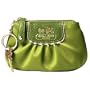 Coach Amanda Mini Skinny Zip Top Coin Bag with Key Chain 42030 Grass