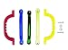 10" PLAYGROUND HANDLES WITH HARDWARE, yellow