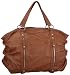 Buffalo 108287 BAG 208-AB1872 PU TAN 01, Damen Henkeltaschen, 36x10x33