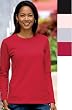 Hanes Ladies Long Sleeve T-shirt (Relaxed Fit)