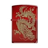 Zippo Oriental Dragon Candy Apple Red Lighter, 8894