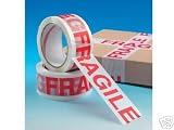 1 x ROLL FRAGILE PACKING TAPE,66m x 50mm