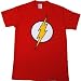 Search : DC Comics Flash Glow In the Dark Logo T-Shirt Tee