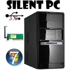 USB3.0/WLAN-Windows7-Office / Multimedia Edition MCW PC mit AMD Quad-Core Phenom2 X4 840 mit 4x 3,2Ghz, 2GB DDR3 1333 RAM, 1000GB (1TB) Festplatte, Grafik ATI HD4250 DVI/HDMI/VGA, DVD-Brenner, Sound, 2x USB 3.0, GigaBit LAN, Windows 7