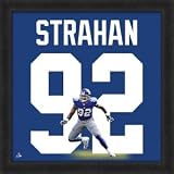 Michael Strahan New York Giants 20x20 Framed Uniframe Jersey Photo