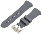 TechnoMarine S140010C Cruise Cashmere Gray Silicone Strap 40mm Watch Strap