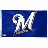 MLB Milwaukee Brewers 3-by-5 foot Flag