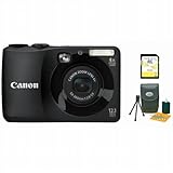 Canon PowerShot w/ 2.7-in Display Screen - Black, Silver