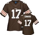 Braylon Edwards Reebok NFL Replica Cleveland Browns Women's Jersey