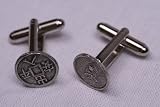 Chinese luck token cufflinks by classic cufflinks