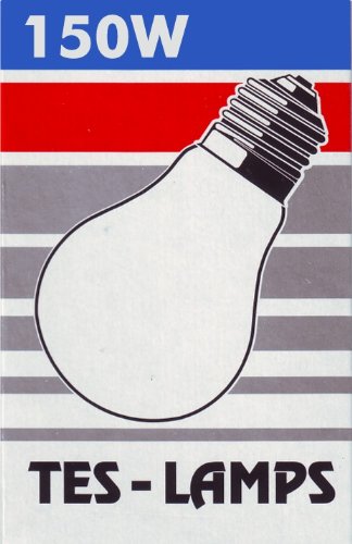 1x TESLAMP Glühlampe AGL / 150W / 230 V / E27 / klar