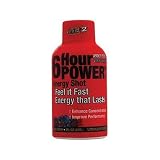 Stacker 6 Hour Power Energy Shot - Very Berry, 2-Ounce Bottle (Pack of 12)