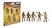 Safari Ltd Safariology Evolution of Man Historical Toy Figurines Including Australopithecus Afarensis, Homo Habilis, Homo Erectus, Neanderthal, and Cro-Magnon
