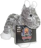 Gray Plush Horse Gift Card Holder