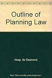 An outline of planning law