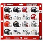 SAVE $36 - AFC Conference Revolution Pocket Pro Mini Helmet Set $24.99