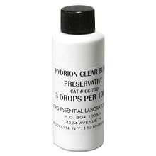 Micro Essential Lab CC-720 Hydrion pH Buffer Preservative, 60mL Bottle