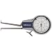 Mitutoyo 209 Series Caliper Gauge, Stainless Steel, Metric, Pointed Jaw, For Inside Measurements