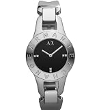 Armani Exchange Silver Logo Bracelet Watch